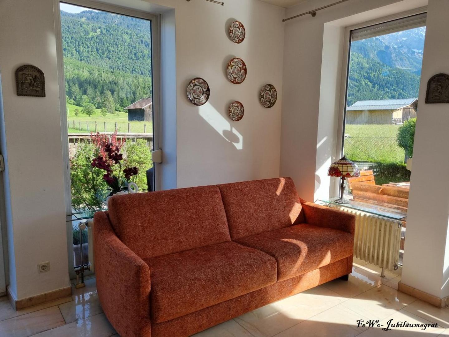 Haus Kreuzeckwiese - Fewo Juebilaumsgrat Garmisch-Partenkirchen Eksteriør bilde